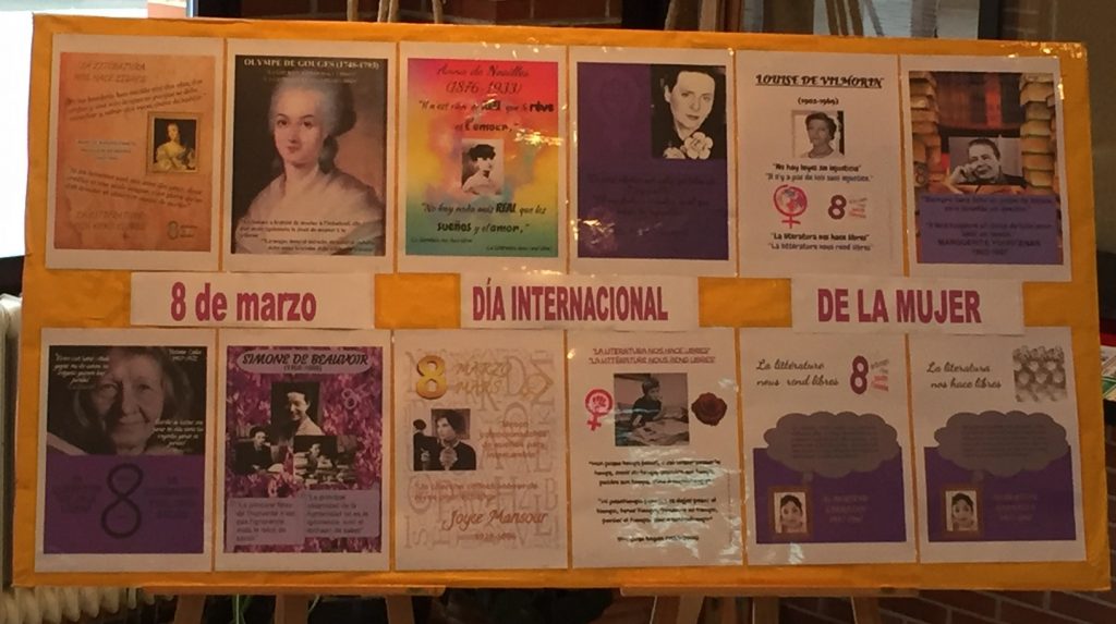 Carteles día de la mujer
